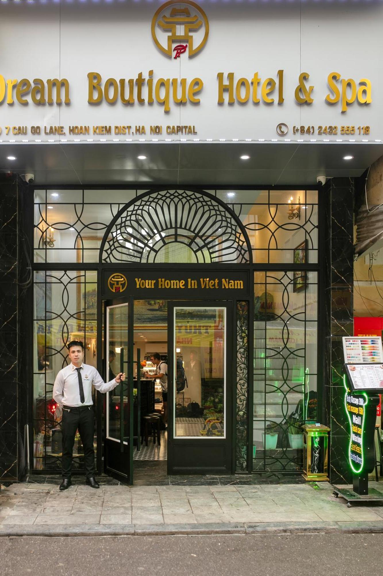 Dream Boutique Hotel & Travel & Spa - Hanoi Old Quarter エクステリア 写真